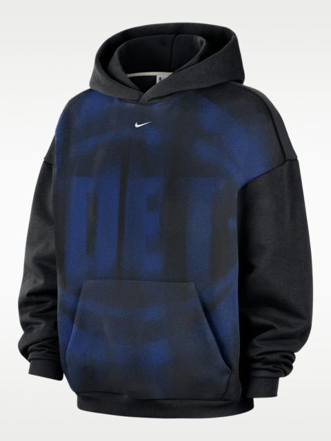 Nike Detroit Pistons Standard Issue Men's Nike NBA Fleece Basketball Hoodie