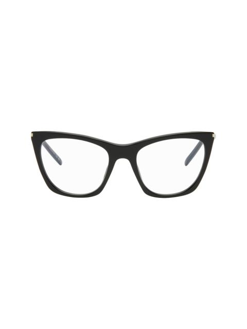 SAINT LAURENT Black SL 214 Kate Thin Glasses