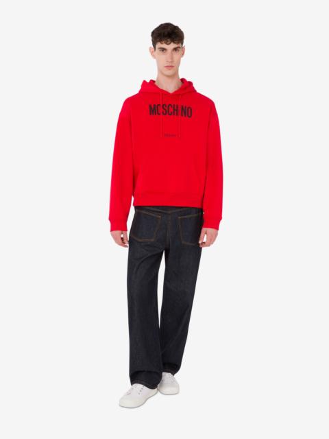 Moschino PRINTED ORGANIC COTTON SWEATSHIRT