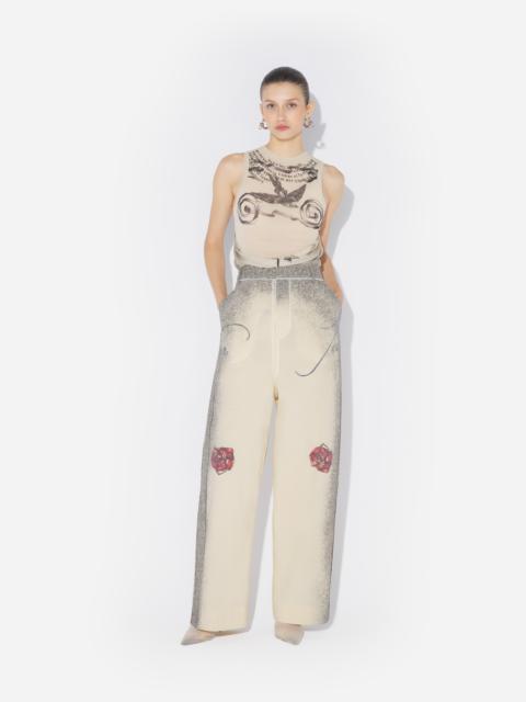 THE MULTI-TATTOO SUIT PANTS