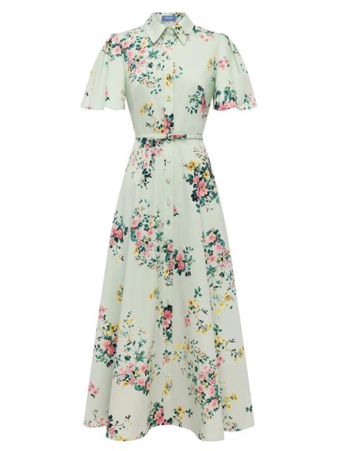 LEO LIN Bianca Short Sleeve Midi Dress