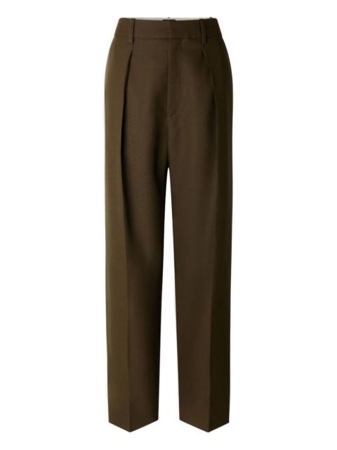 soeur Ferrel pleated high-waisted trousers