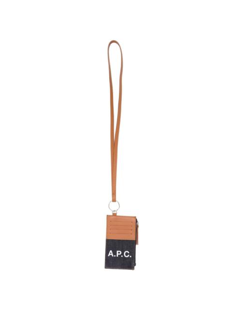 A.P.C. Axelle neck cardholder