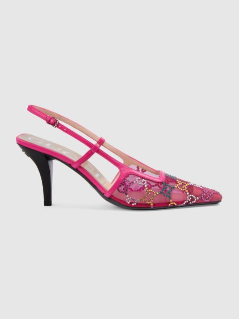 Women's GG slingback pump