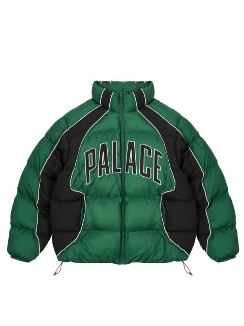PALACE BREAKOUT HALF ZIP BOMBER WHITE / NAVY | REVERSIBLE
