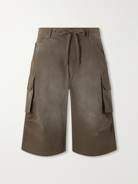 424 Straight-Leg Cotton-Poplin Cargo Shorts