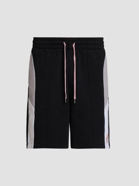 CASABLANCA Men's Colorblock Sweat Shorts - Black