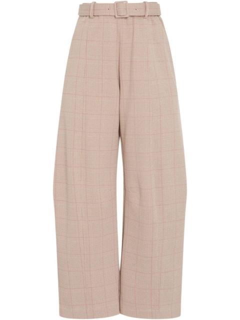 ROSETTA GETTY belted tapered trousers