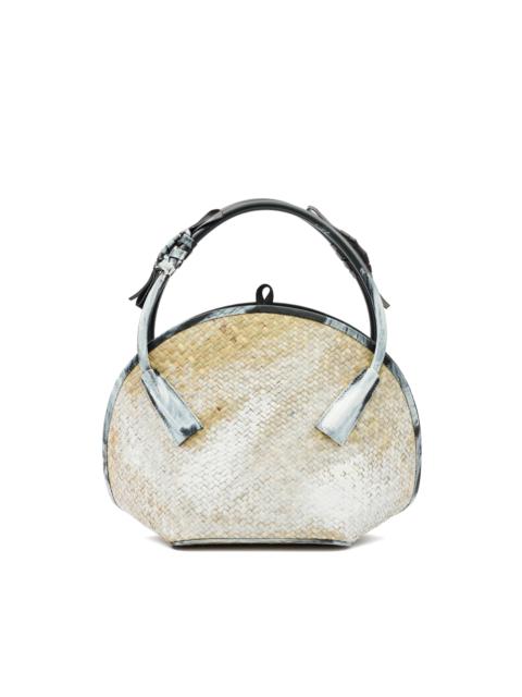 Maison Margiela MEDIUM FORTUNE BAG - NATURAL/BLACK/WHITE