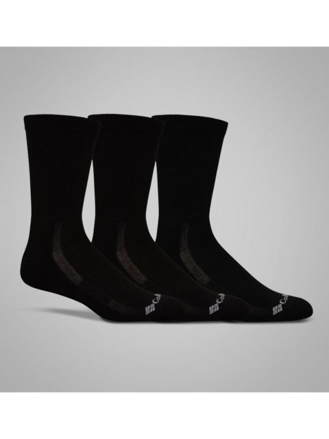 Columbia Women's Athletic Cushion Crew Socks - 3 Pack