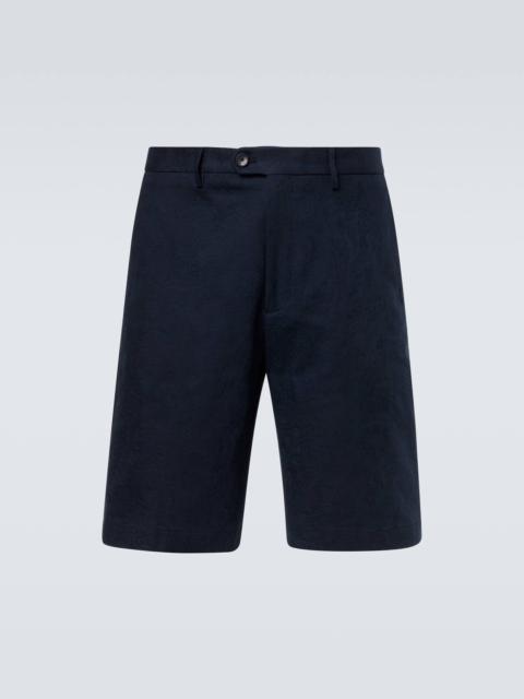 Etro Cotton-blend Bermuda shorts