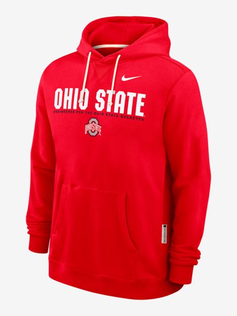 Nike Ohio State Sideline Men's Nike Dri-FIT College Pullover Hoodie