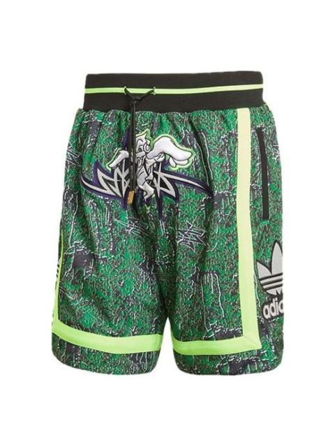 adidas adidas originals x SANKUANZ Crossover Double Sided Sports Shorts Black FS8921