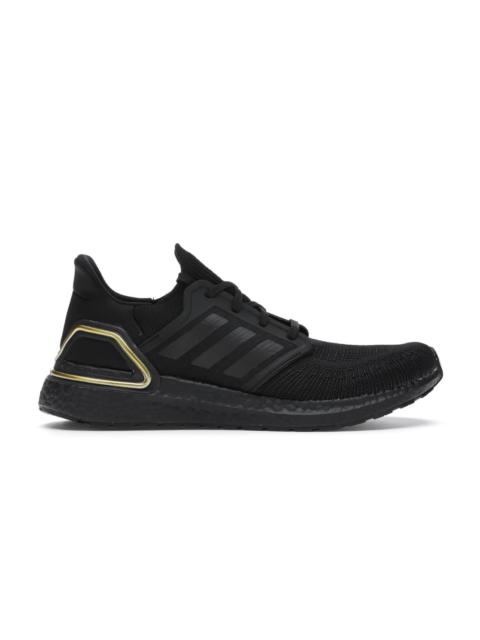 adidas Ultra Boost 20 Core Black Gold Metallic