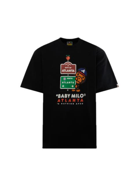 A BATHING APE® Bape 'Atlanta Bape City' Tee (Black)