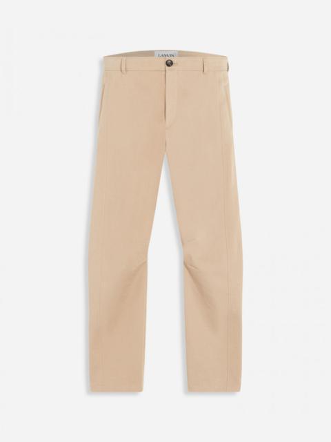 Lanvin ZIPPED SLIM PANTS