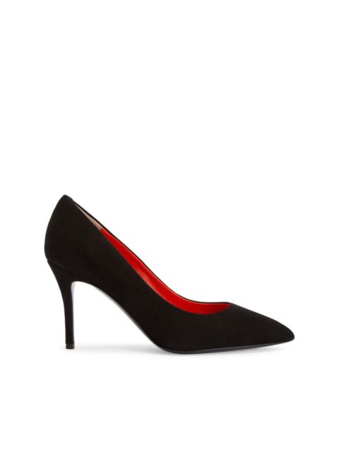 Lucrezia 90mm suede pumps