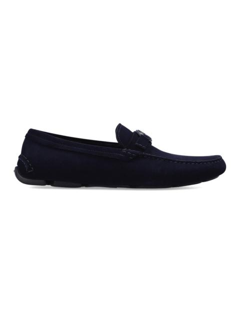 GIORGIO ARMANI Suede moccasins