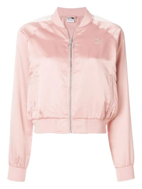 PUMA cropped bomber jacket