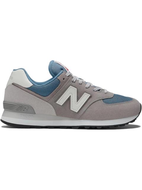 New Balance 574 Grey Navy White Leather