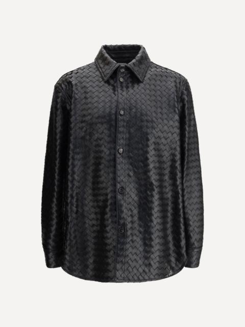 Bottega Veneta Intreccio leather Shirt