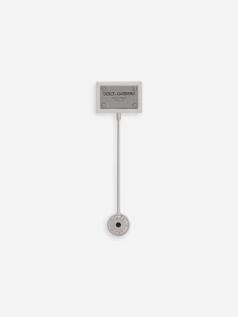 Dolce & Gabbana DG logo tag lapel pin