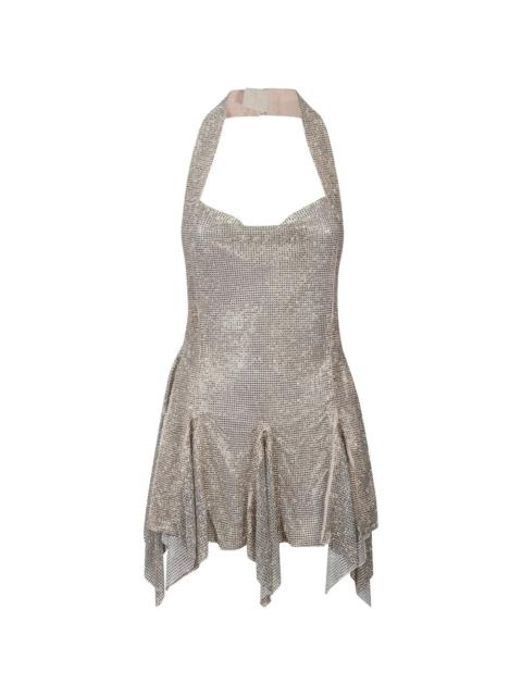 POSTER GIRL Munroe Mojito halter embellished dress