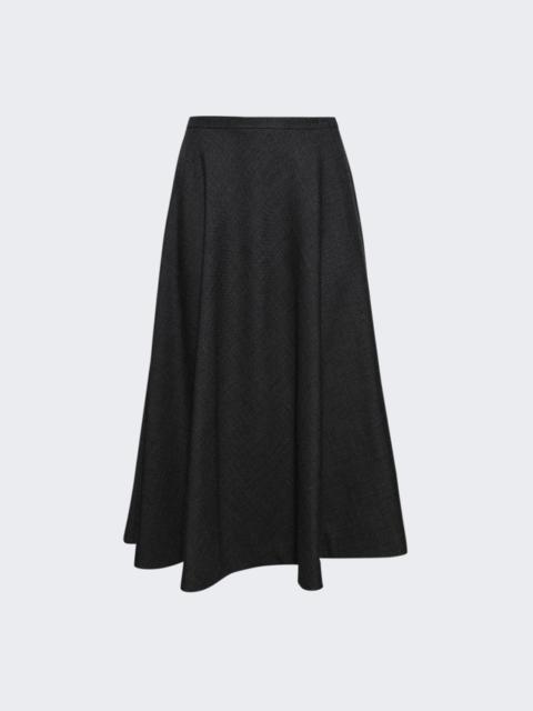 GUCCI English Grisaille Skirt Medium Grey