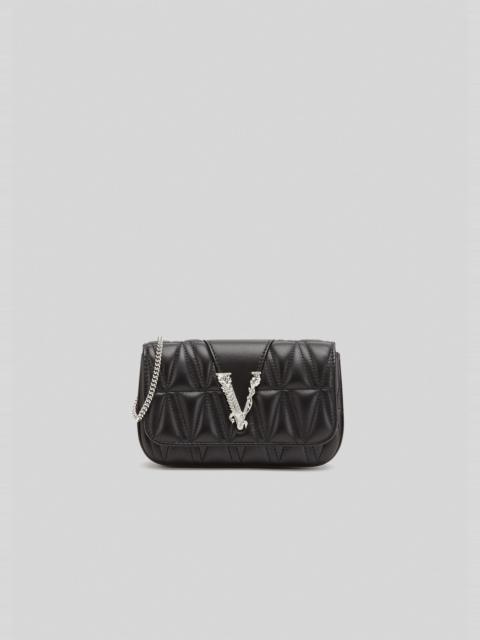 VERSACE Virtus Quilted Evening Bag