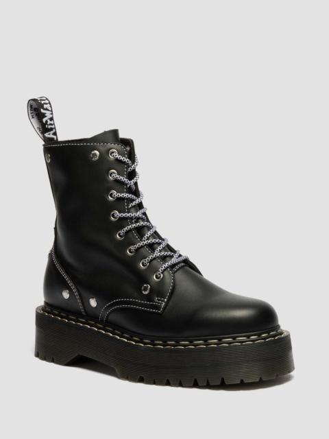 Dr. Martens Jadon Monochrome Sendal Leather Platform Boots
