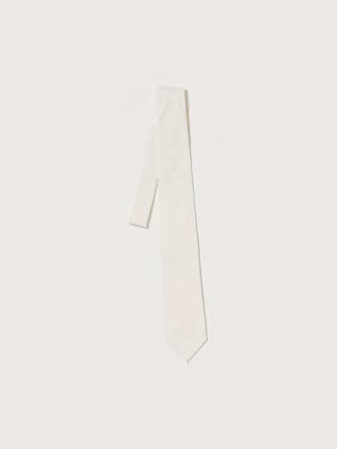 AURALEE WASHED FINX TWILL TIE