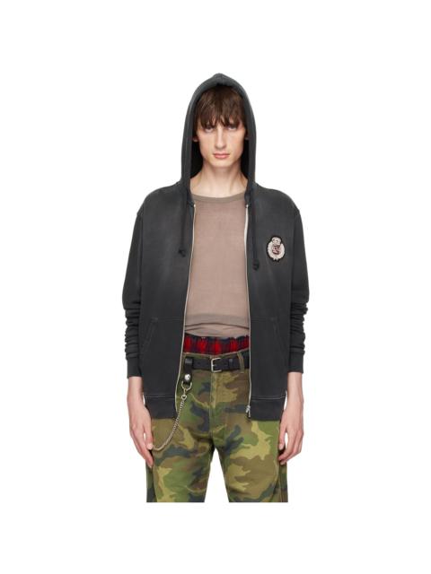 424 Gray Patch Hoodie