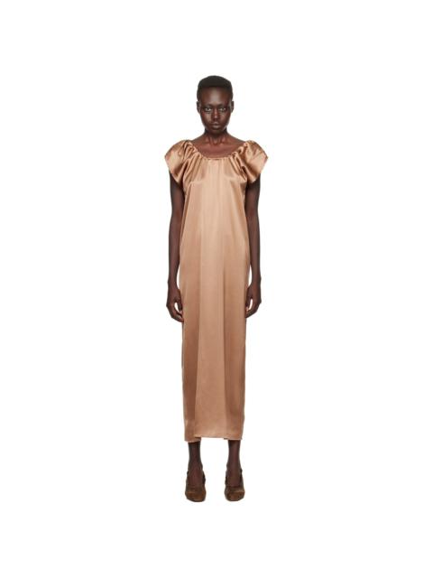 BASERANGE Navy Clavo Midi Dress | REVERSIBLE