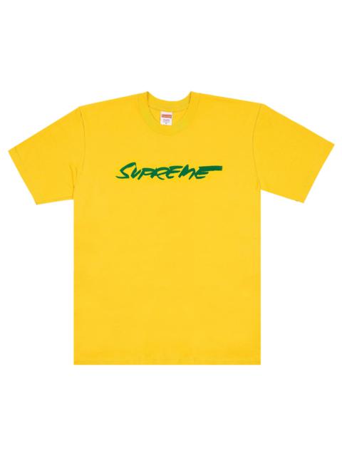 Supreme Chrome Logo Tee Yellow