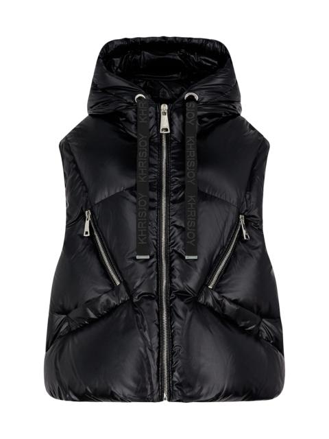 Khrisjoy Women's Iconic Milano Down Vest - Black