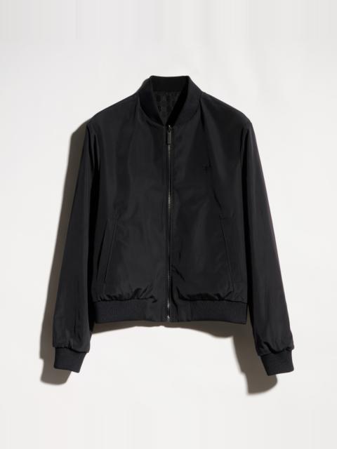 GUCCI Reversible light silk faille zip jacket