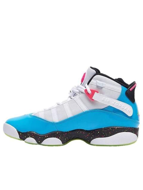 Jordan Air Jordan 6 Rings 'Blue Fury Cyber Pink' CK0018-100