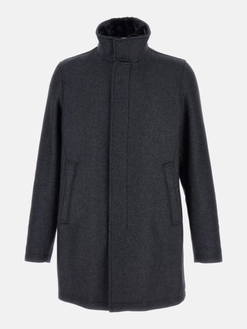 Herno COAT WITH ECO FUR COLLAR