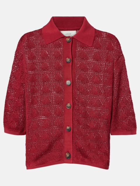 Loulou de Saison Siani knitted cardigan