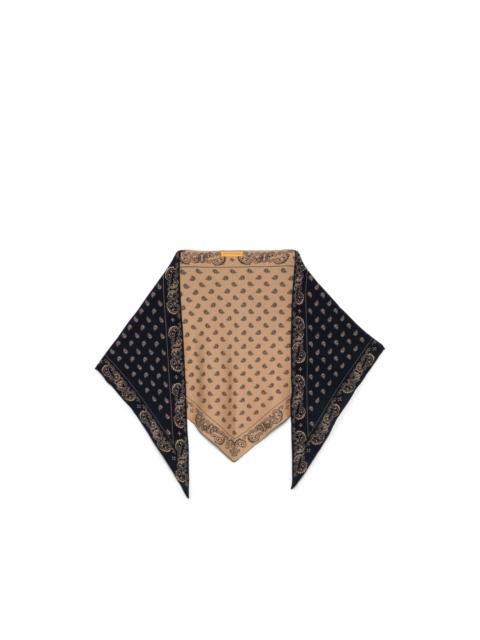 GUEST IN RESIDENCE paisley-print bandana scarf