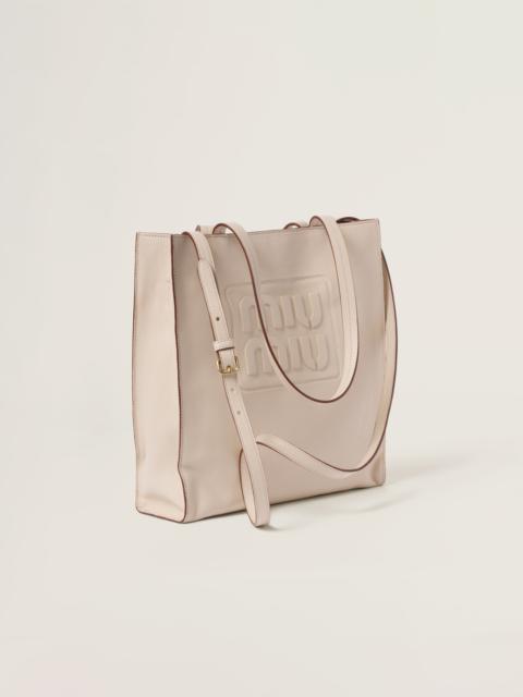 Miu Miu Madras tote bag