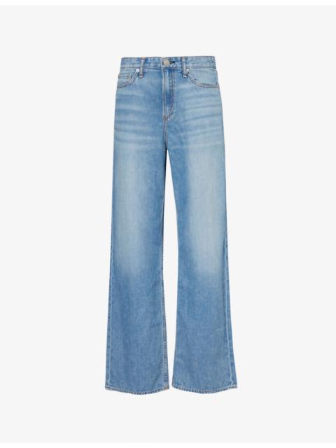 rag & bone Logan wide-leg mid-rise jeans