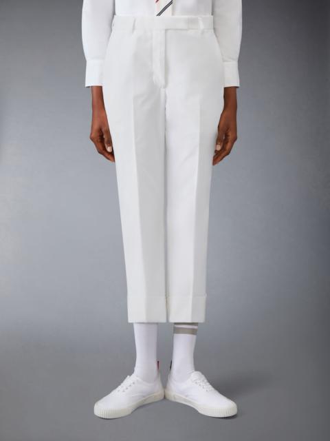 TYPEWRITER CLOTH HIGH WAISTED TROUSER