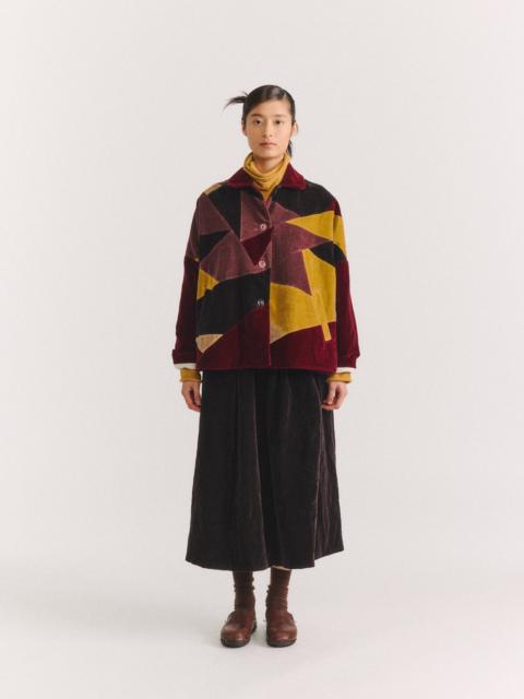 CASEY/CASEY PATCHWORK SUN JACKET - MID VELVET - MIXED COLORS