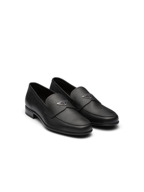 Prada Saffiano leather loafers