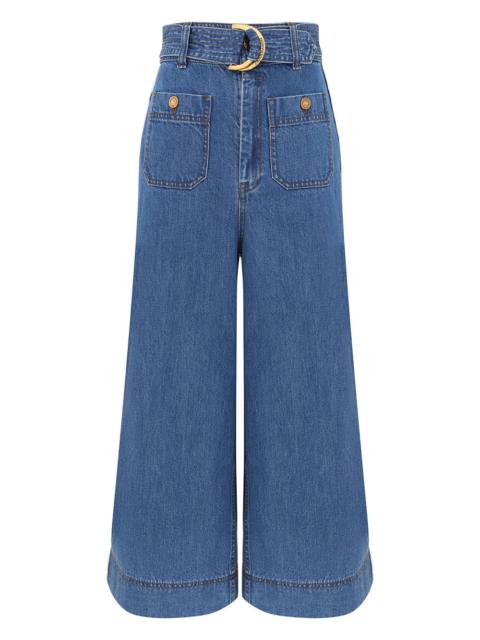Zimmermann DENIM CULOTTE