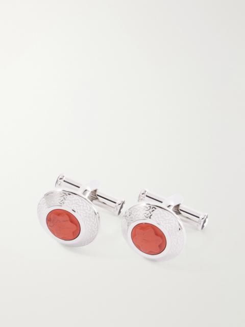 Montblanc Silver Cufflinks