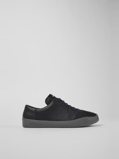 CAMPERLAB Black Leather Sneakers for Men.