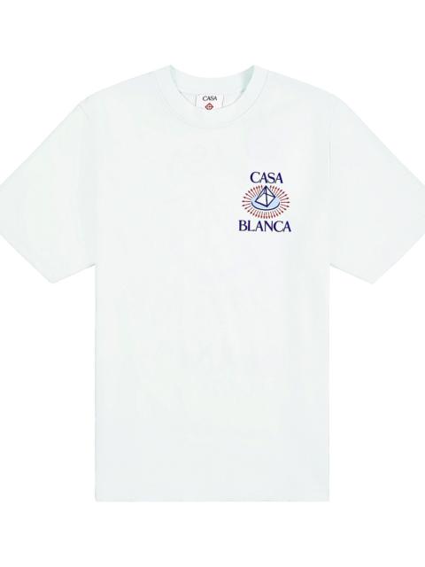 CASABLANCA Celestial Pyramid Tee "Ice Blue" MAW26 JTS 001 09