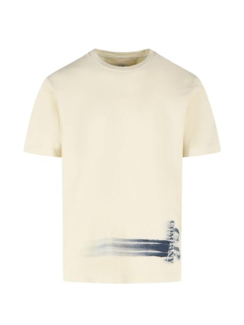C.P. Company ribbed-neck graphic T-shirt